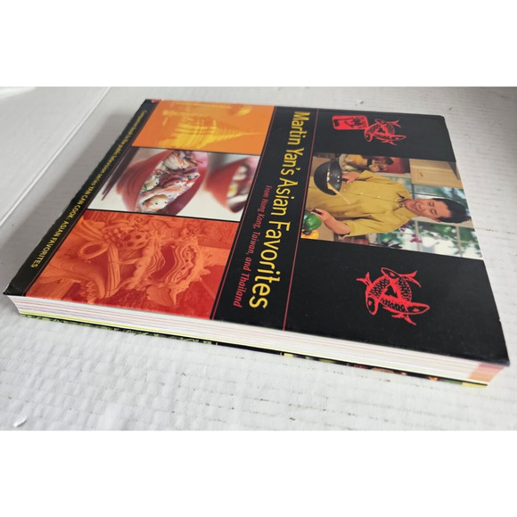SIGNED Martin Yan Asian Favorites From Hong Kong, Taiwan and Thailand Cookbook - Picture 5 of 9